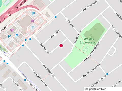 Location of Calfeutrage Rive-Sud at Cp de Touraine 575 Chemin Touraine Cp 50005, Boucherville