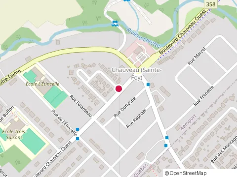 Location of Calfeutrage Technic at 1370 Rue Pierre Gouge, Québec