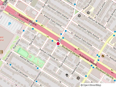 Location of California Pizza at 6400 Bd Décarie, Montréal