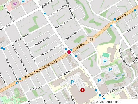 Location of Caliko Design at 121 18E Rue, Québec