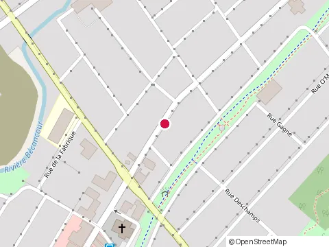 Location of Cambi Pt Service at 9 E Rue N, Thetford Mines
