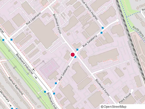 Location of Camions Concorde Enr at 901 Rue Salaberry, Laval