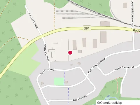 Location of Camirand, Michel at 589 boulevard Temiscamingue, Rouyn-Noranda