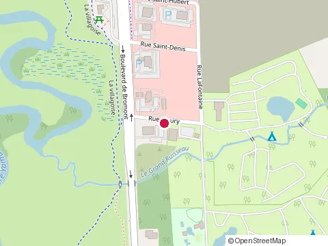 Location of Camping Bromont Vacances at 22 Rue Bleury, Bromont