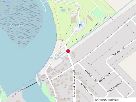 Location of Camping Pointe aux Oies at 45 avenue du Bass. N, Montmagny