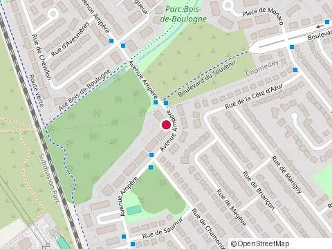 Location of Campos Construction at 768 avenue Ampère, Laval
