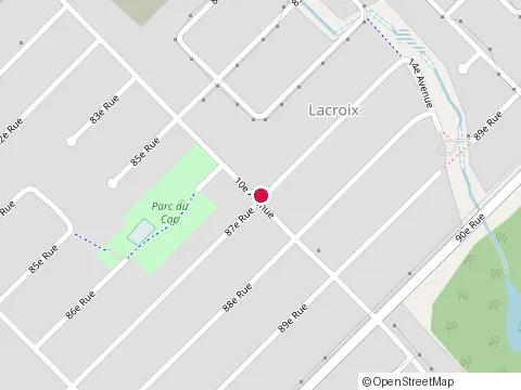 Location of Camtech Consultants at 1145 Rue 87E, Saint-Georges