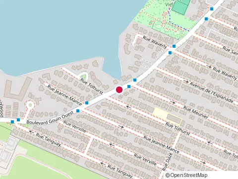 Location of Canadian Design & Construction Export Corp at 280 boulevard Gouin O, Montréal