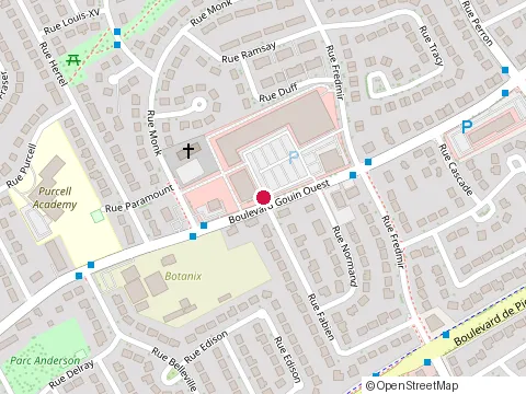 Location of Canadian Renovations Inc at 13065-13101 boulevard Gouin O, Pierrefonds