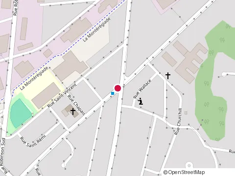 Location of Cantine Chez Richard at 406 Rue Denison O, Granby