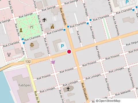 Location of Cantine Hurteau Enr at 112 avenue de l'Hôtel-Dieu, Sorel-Tracy