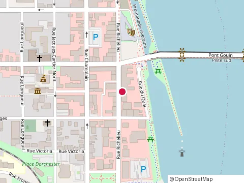 Location of Cantine l'Après Bar at Rue du Quai, Saint-Jean-sur-Richelieu