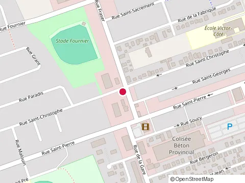 Location of Cantine St-Louis Enr at 234 avenue Fraser, Matane