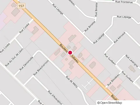 Location of Cap Sur l'Avenir at 1035  boulevard Thibeau, Trois-Rivières