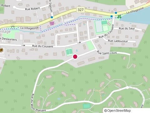 Location of Cap Tremblant Hôtel de Montagne at 400 Rue du Mont-Plaisant, Mont-Tremblant