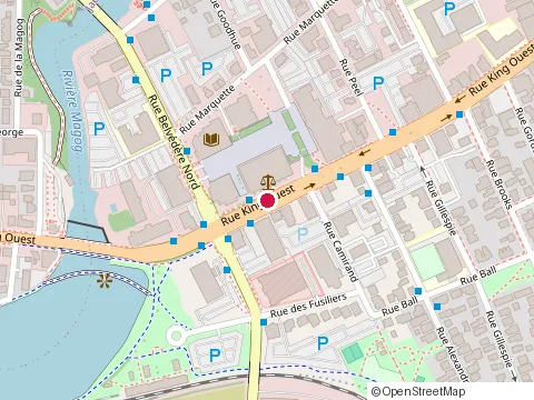 Location of Capilia Estrie at 2655 Rue King O Suite 122, Sherbrooke