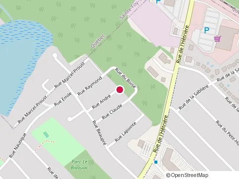Location of Caprice Resto at 3695 Rue de l'Hêtrière, Saint-Augustin-de-Desmaures