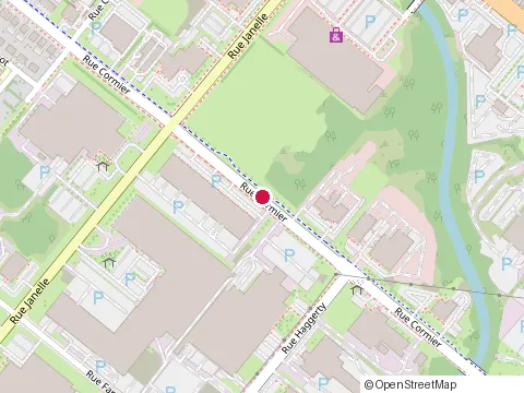 Location of Car-Ber Testing at 745 Cormier, Drummondville