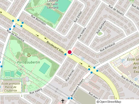 Location of Carelic at 8500 Bd Viau #217, Montréal