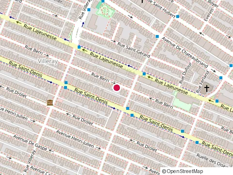 Location of Carl at 7236 Rue Waverly, Montréal