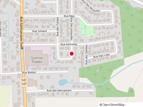 Location of Carl Dufresne Do - Ostéopathe Coaticook at 275 Rue des Jonquilles, Coaticook