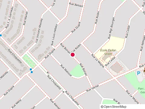 Location of Carl Lavertu at 605 Rue Bonair, Beloeil