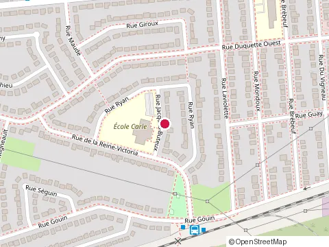 Location of Carle Elementary School at 306 Rue Jacques-Buteux, Gatineau