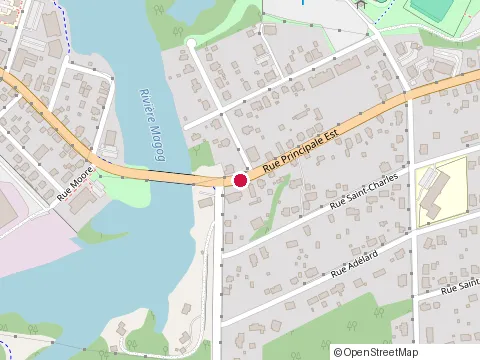 Location of Carlos Pizzeria at 1178 Rue Principale E, Magog