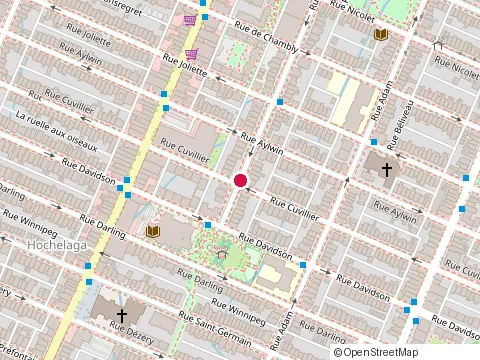 Location of Carlos Rosa Renovations at 1970 Rue Cuvillier, Montréal