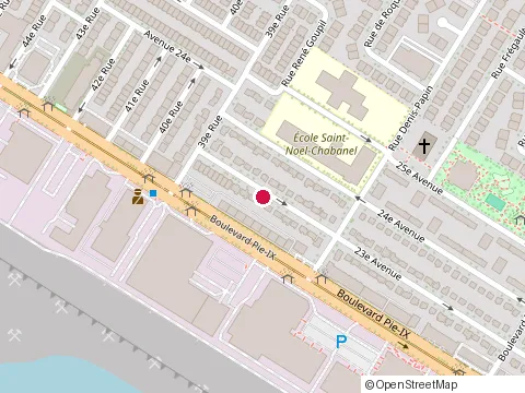 Location of Carnitas El Lic at 8750 23E Avenue, Montréal