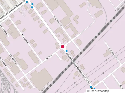 Location of Carokev at 11501 Bd Rivière-des-Prairies, Montréal