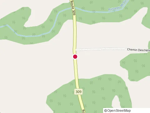 Location of Carol Clement&Filles at 935 Chemin Deschênes, l'Ange-Gardien