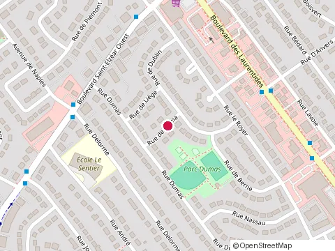 Location of Caron Jean Louis at 62 Rue de Palma, Laval