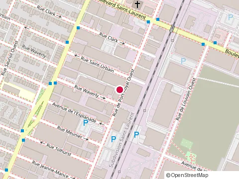 Location of Carosserie Euro at 145 Rue de Port-Royal O, Montréal