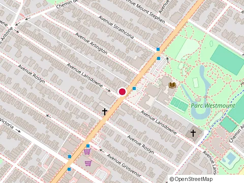 Location of Carpenter at 4633 Sherbrooke St W, Westmount