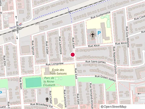 Location of Carpentier Jean & Associes Inc at 281 East, Gatineau