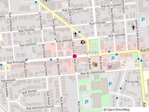Location of Carré British Square at 75 Rue Principale, Gatineau