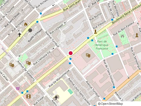 Location of Carrefour Générations Québec at 265 Boulevard René-Lesvèque Ouest, Québec