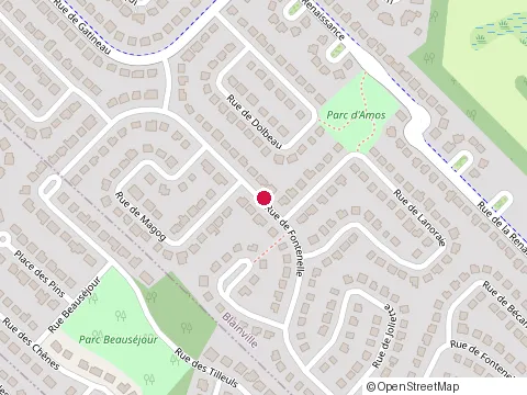 Location of Carrelage 2001 Enr at 168 Rue de Fontenelle, Blainville