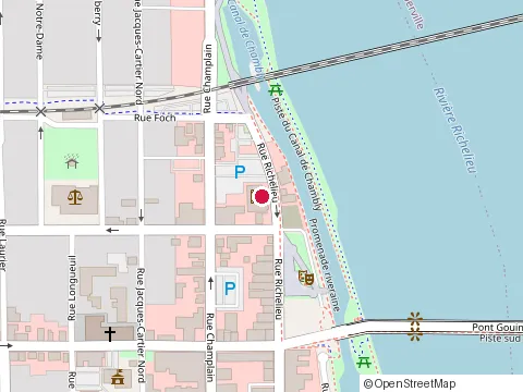 Location of Carriere Bernier Lte at 25 chemin du Petit-Bernier, Saint-Jean-sur-Richelieu