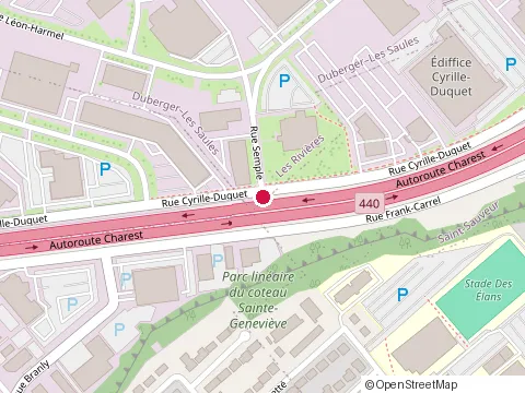 Location of Carrière Union Garage at 1695 Boulevard Jean-Talon O, Québec