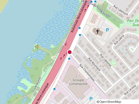 Location of Carrosserie A C R at 1100 boulevard Marie-Victorin, Longueuil