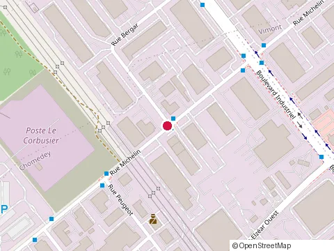 Location of Carrosserie Auto-Cite at 1422 Rue Michelin Park Industriel, Laval