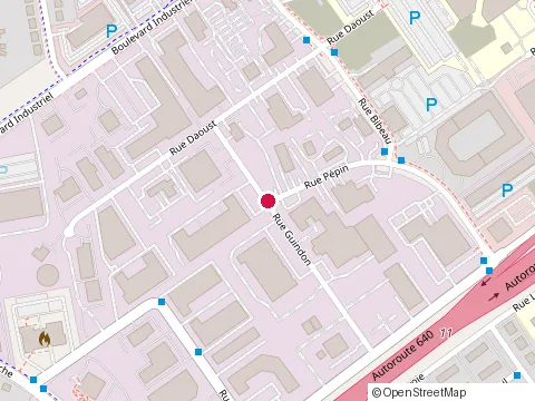 Location of Carrosserie Deslo at 500 Rue Guindon, Saint-Eustache