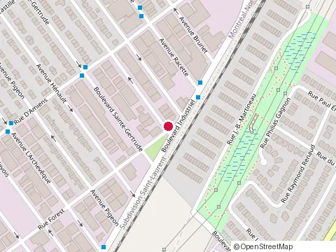 Location of Carrosserie Gps at 10579 avenue Lamoureux, Montreal-Nord