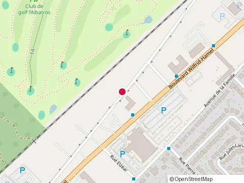 Location of Carrosserie Jocelyn Hamel at 1682 Rue de Champigny E, Québec