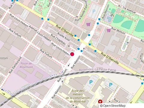 Location of Carrosseries Daniel Lefebvre at 5151 avenue Louis-Hebert, Montréal
