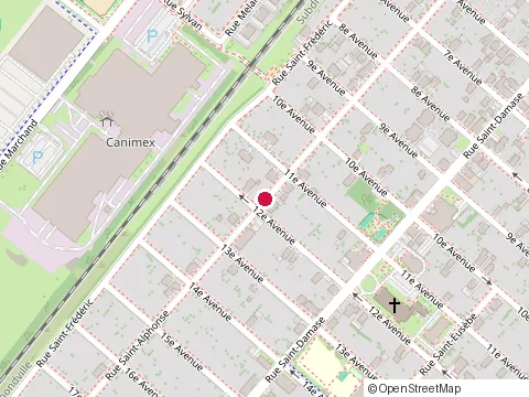 Location of Carrosseries Mj Enr at 189 Rue Saint-Alphonse, Drummondville
