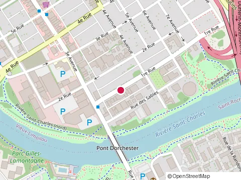 Location of Carrossier Cg at 370 1Re Rue, Québec