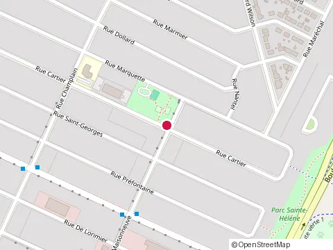 Location of Cartago Construction at 2580 Rue Cartier, Longueuil